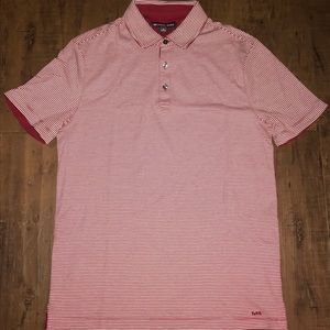 Men’s Michael Kors striped polo shirt Small